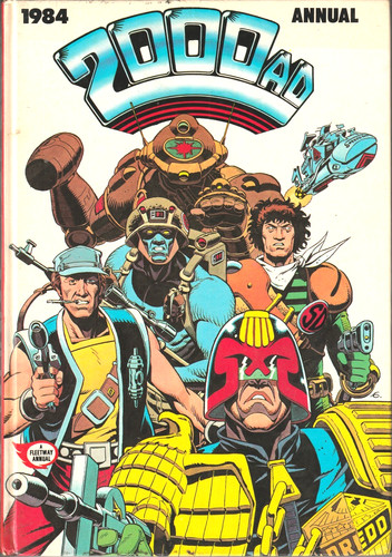 2000ad annual 1984 hardcover - 1984,