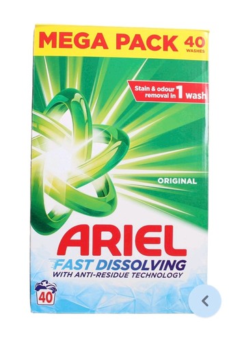 Ariel fast dissolving washing - ariel,