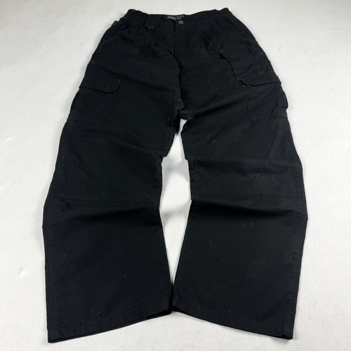 Mens vintage black cargo pants - mens,