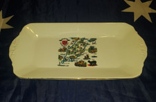 Isle Of Man IOM Vintage Liverpool Road Pottery Serving Plate