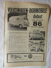 1961 Print AD Volkswagen VW