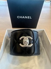 Chanel Quilted Black Leather