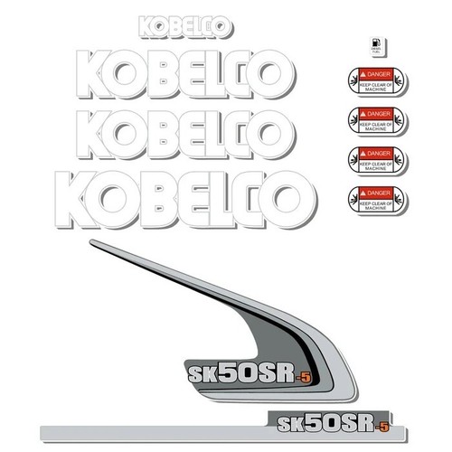 Kobelco sk50sr excavator - kobelco,