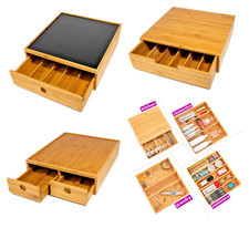 Bamboo Coffee Pod Holder