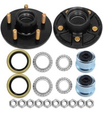 2 Sets Trailer Hub Kit 5 Bolt