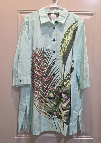 Marina rinaldi blue tropical - blue,