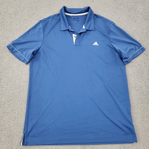 Adidas polo mens large blue - adidas,