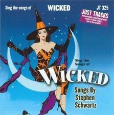 Wicked (Songs by Stephen Schwartz) (Backing Track/Karaoke)