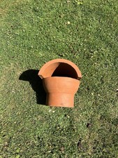 Terracotta Hooded Cowl Reclaimed Chimney Pot Bonnet Top Insert Flue Vent