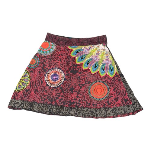 Desigual skirt womens red - xl,