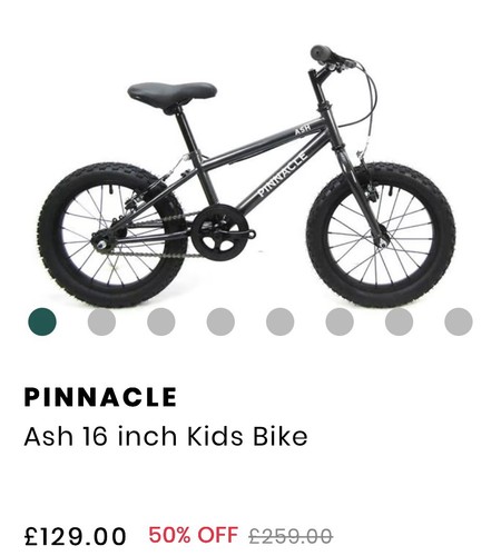 Pinnacle ash inch kids bike - pinnacle,