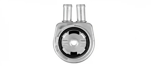 Engine oil cooler - , water-cooled