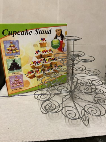 Metal cake stand - cake, 23