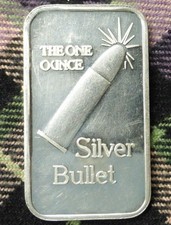 1oz .999 Fine Silver Bullet