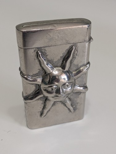 Vintage silver tone sun - tone,