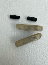 BMW E46 CLEAR-YELLOW REPEATERS OR SIDE INDICATORS AND BULB HOLDERS