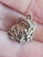 silver 1 armed bandit charm