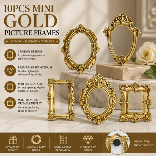 Pack mini gold picture - gold,