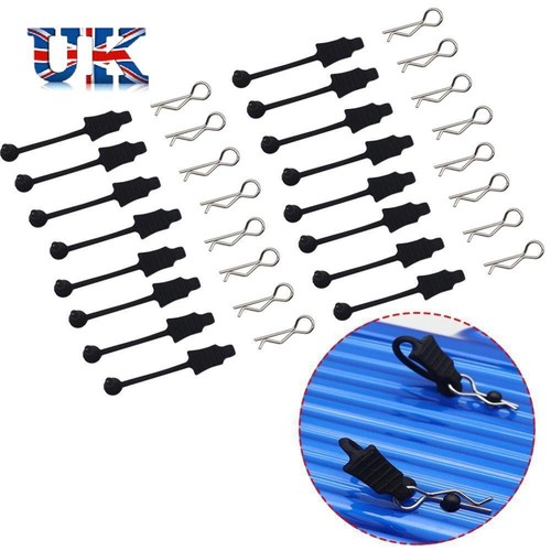 8pcs pins body clip - body,