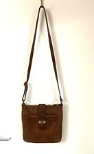 Vintage Jasper Conran Croc Genuine Leather Shoulder Bag