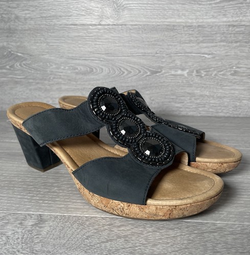 Gabor sandals blue women - sandals, women’s