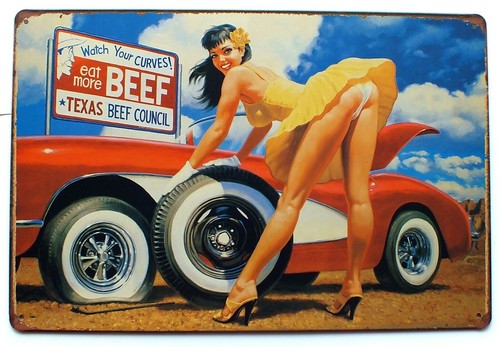 Vintage retro 1950 pin up - 1950's,