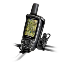 RAM EZ-Strap Rail Mount for Garmin Astro 320, GPSMAP 62 & 64 Series