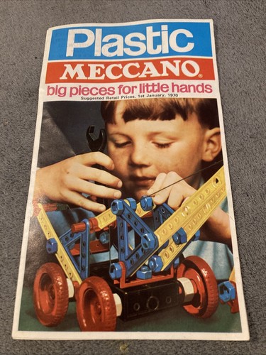 Plastic meccano catalogue and - plastic,