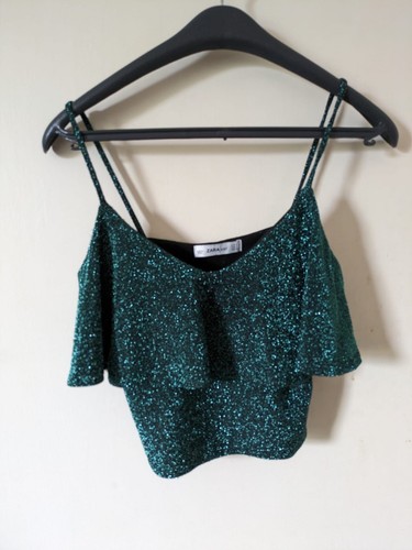Zara knit green - zara,