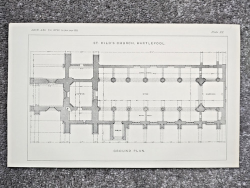 Ground plan hilda s - plan, st