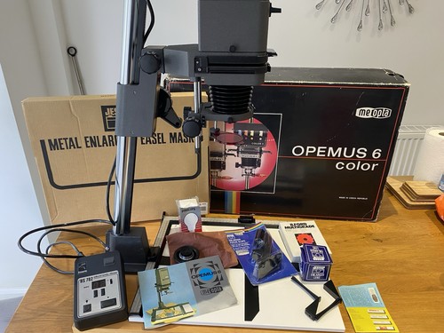 Meopta opemus w enlarger - opemus, b&w