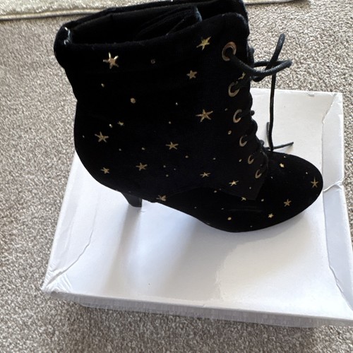 Women black faux suede - black,