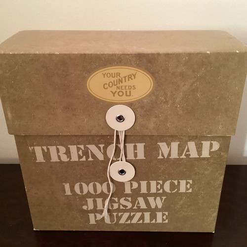 Trench map 1000 piece - piece, jigsaw