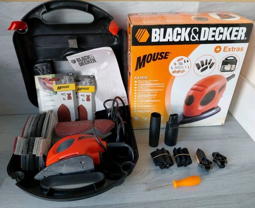 Black decker mouse - black, sander