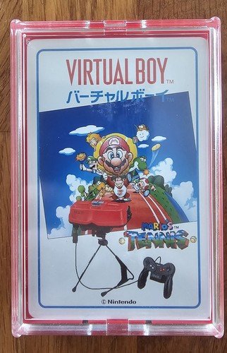 Virtual boy mario - boy, new