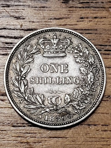 1839 queen victoria - 1839, silver