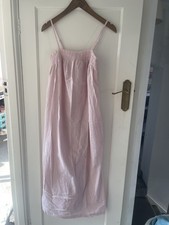 Asda George pink white striped