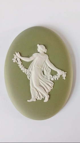 Wedgwood green jasper small - green,