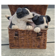Border Collie Ceramic Figurine
