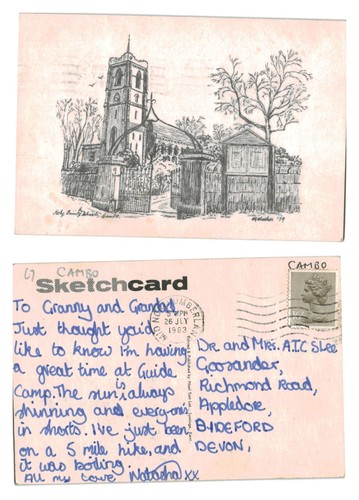 Postcard holy trinity - postcard,