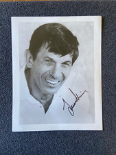 Leonard Nimoy Signed 8"x10"