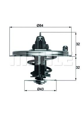 Thermostat coolant fits bmw 7 - fits:,