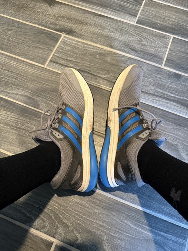 Adidas trashed shoes worn - adidas,