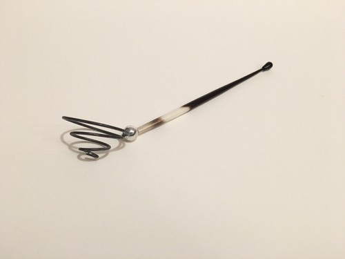 Porcupine quill egg - quill, holder