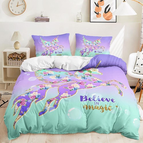 Unicorn party bedding set - unicorn,