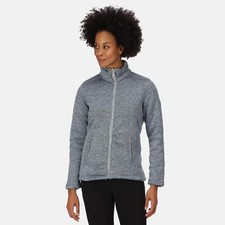 Regatta Razia II Womens Knit Heavyweight Warm Full Zip Fleece Jacket RRP £65