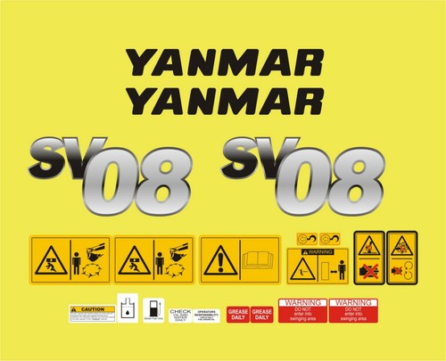 Yanmar sv08 2017 mini - 2017,