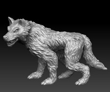 Dire Wolf D&D Onmioji 28mm