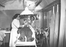 Ambulance coach used - , as
