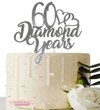 Cake Topper Diamond 60th